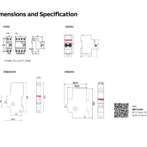 ABB RCCB F202B 63A 2P Type B 63/0.03 อุปกรณ์ป้องกันไฟรั่ว ไฟดูด ติดตั้งกับ EV Charger - Image 7