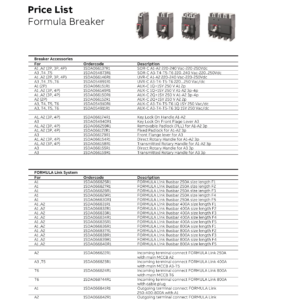 ABB MCCB A1C 125 TMF 20A 3P (25kA) Formula Series เบรกเกอร์ Breaker ใช้เป็นเมนเบรกเกอร์สำหรับไฟ 3เฟส ใช้ได้กับตู้โหลดเซ็นเตอร์รุ่น MC ABB # 1SDA066710R1 - Image 11