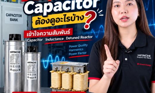 Detuned Reactor Capacitor ระบบไฟฟ้าโรงงาน อุปกรณ์ไฟฟ้า