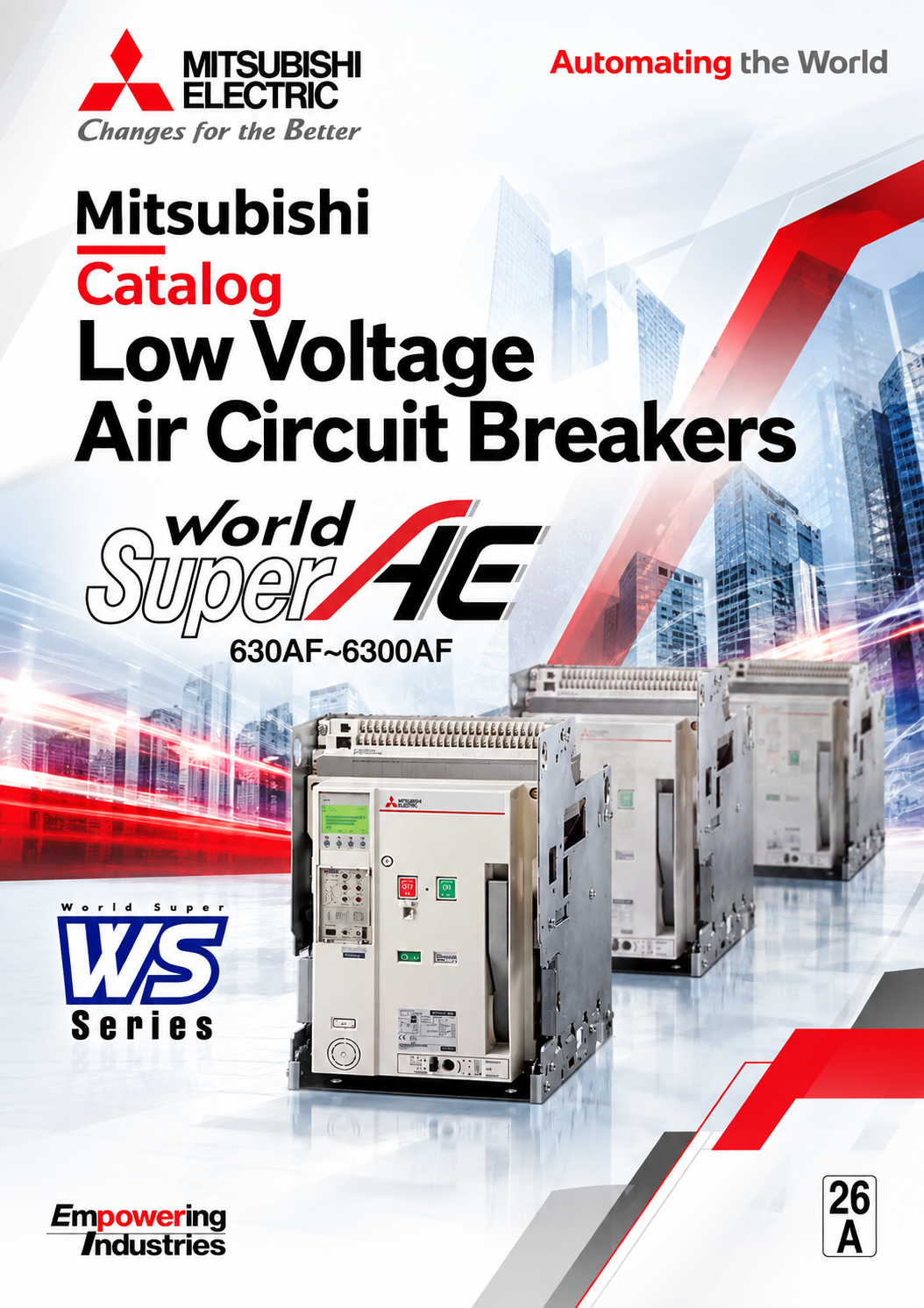 Mitsubishi Catalog Low Voltage Air Circuit Breakers