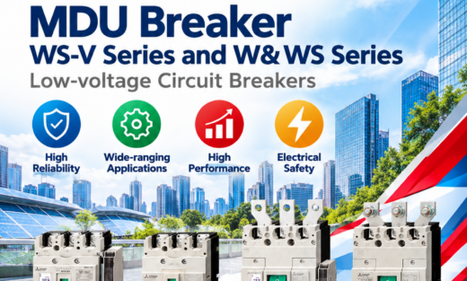 Mitsubishi Catalog เบรกเกอร์ MCCB MDU Breaker WS-V Series and W&WS Series Low-voltage Circuit Breakers