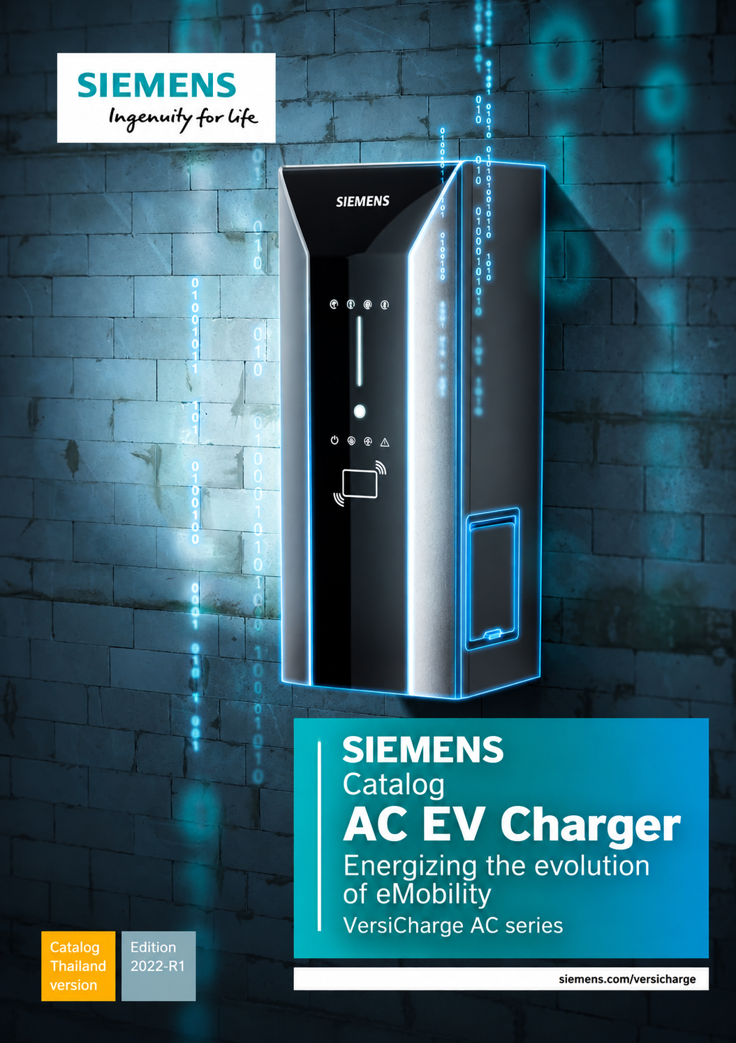 Siemens Catalog AC EV Charger Energizing the evolution of eMobility VersiCharge AC series