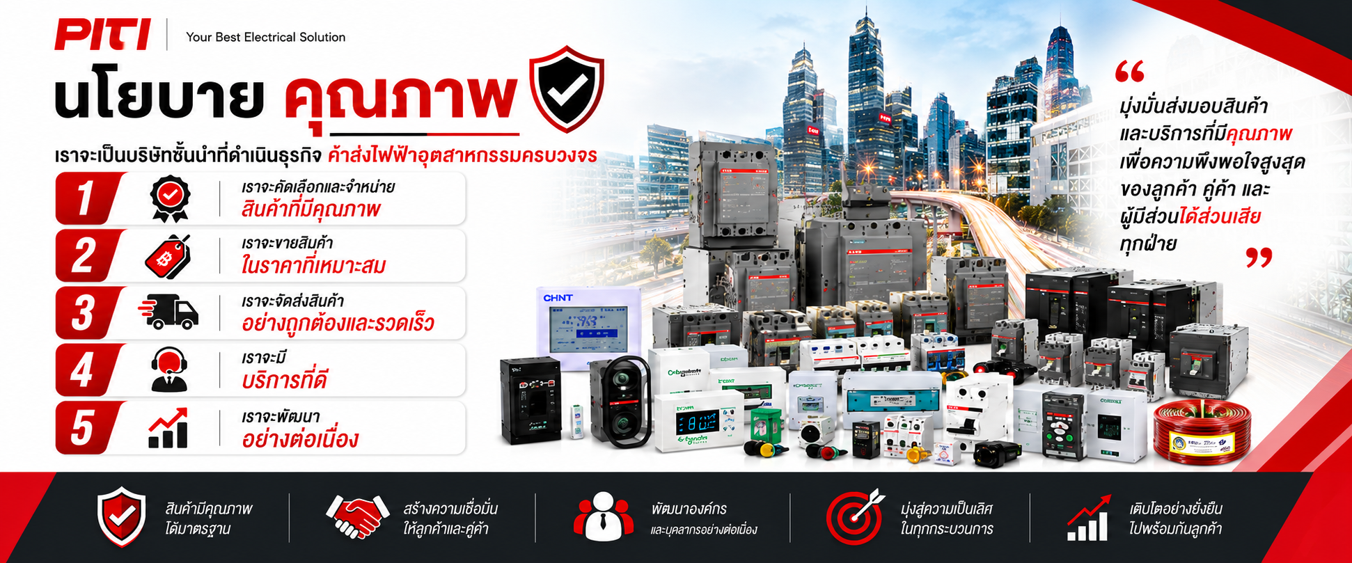 จำหน่ายอุปกรณ์ไฟฟ้า อุปรกรณ์ไฟฟ้าอุตสหกรรม ไฟฟ้าโรงงาน