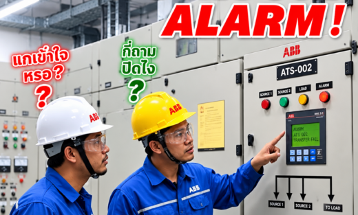 รู้สถานะ ALARM ใน ATS022 จำหน่ายอุปกรณ์ไฟฟ้า อุปรกรณ์ไฟฟ้าอุตสหกรรม ไฟฟ้าโรงงาน